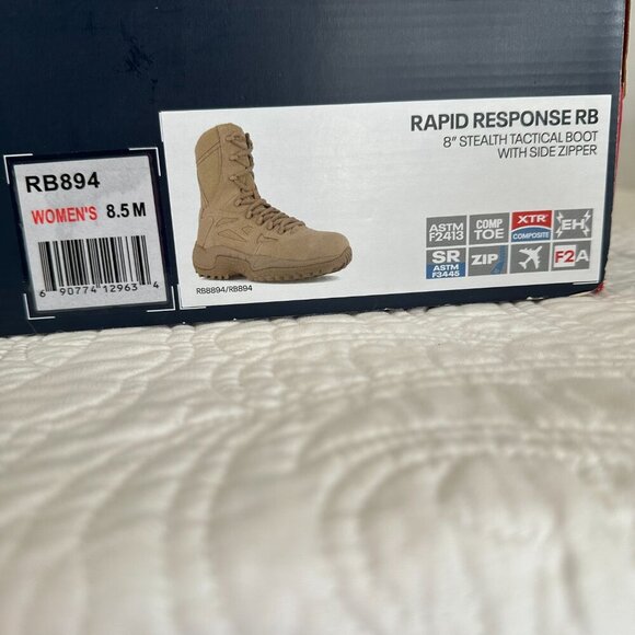Reebok Tactical Boot for Women OR Men; Taupe - NEW IN BOX - Picture 13 of 15